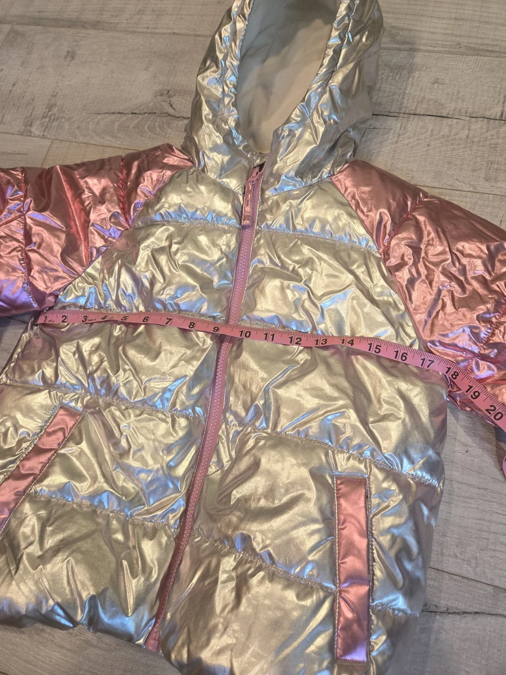 Old Navy shiny metallic